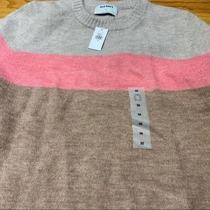 Block stripe sweater